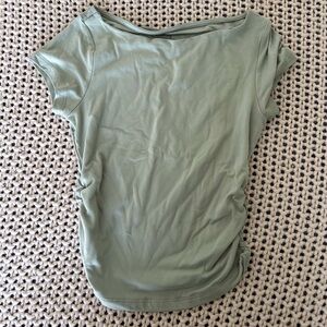 Green Short Sleeve Shirt